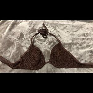 Brown Bikini Top